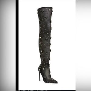 Azalea Wang knee boots